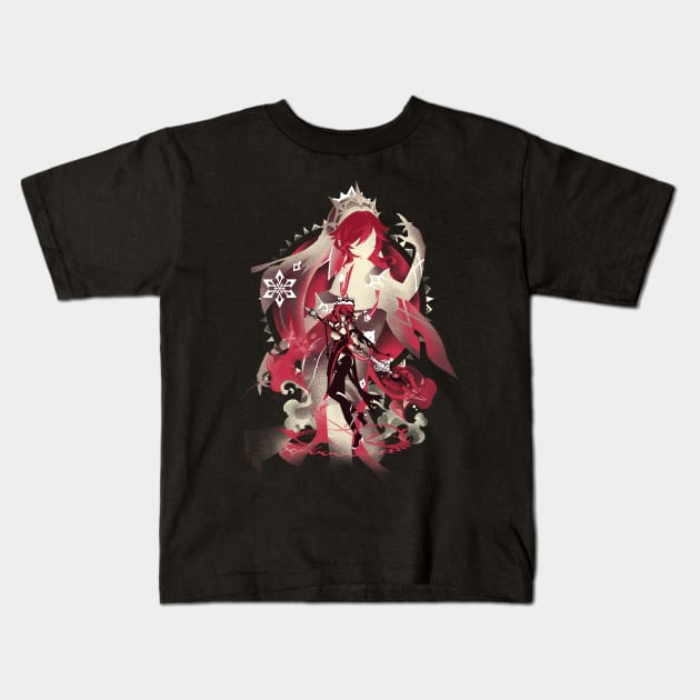 Rosaria Thorny Benevolence Kids T-Shirt by HyperTwenty